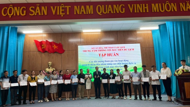 TẬP HUẤN CHUYÊN ĐỀ "QUẢN LÝ ĐIỂM ĐẾN VÀ PHÁT TRIỂN SẢN PHẨM DU LỊCH” NĂM 2023